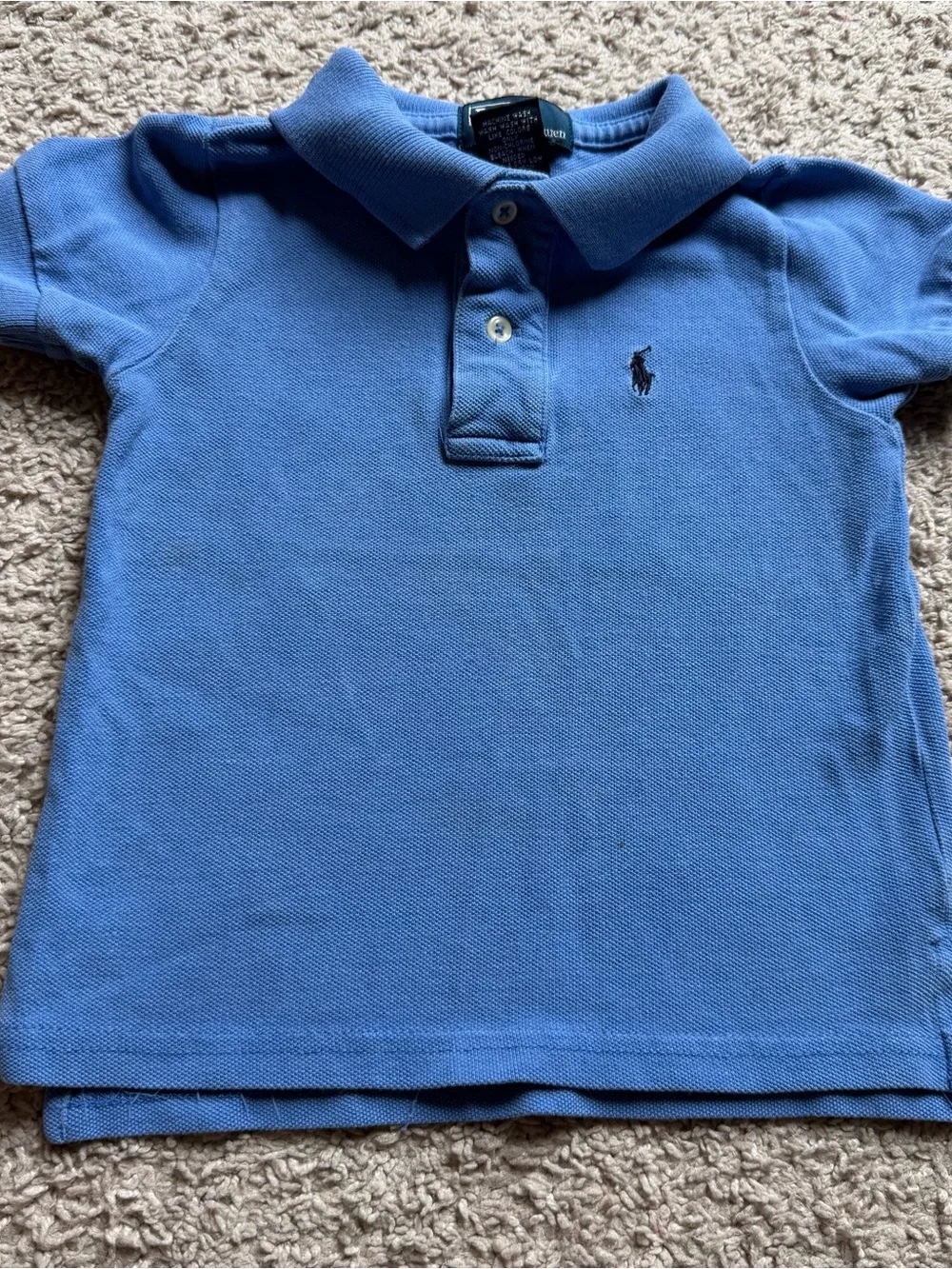 Ralph Lauren Blue Boys Polo Shirt